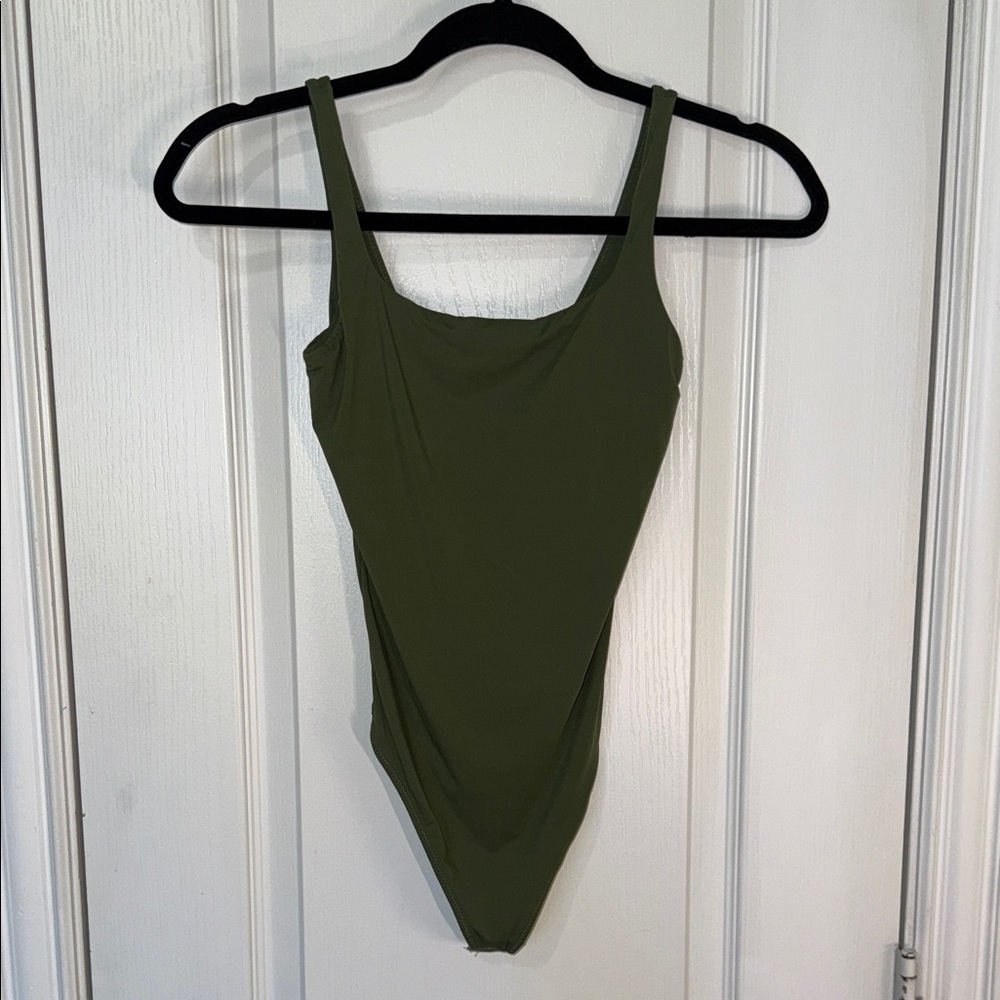 Women’s Olive Green Bodysuit